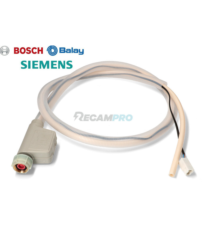 TUBO AQUASTOP ENTRADA AGUA LAVAVAJILLAS BOSCH, SIEMENS 00350564