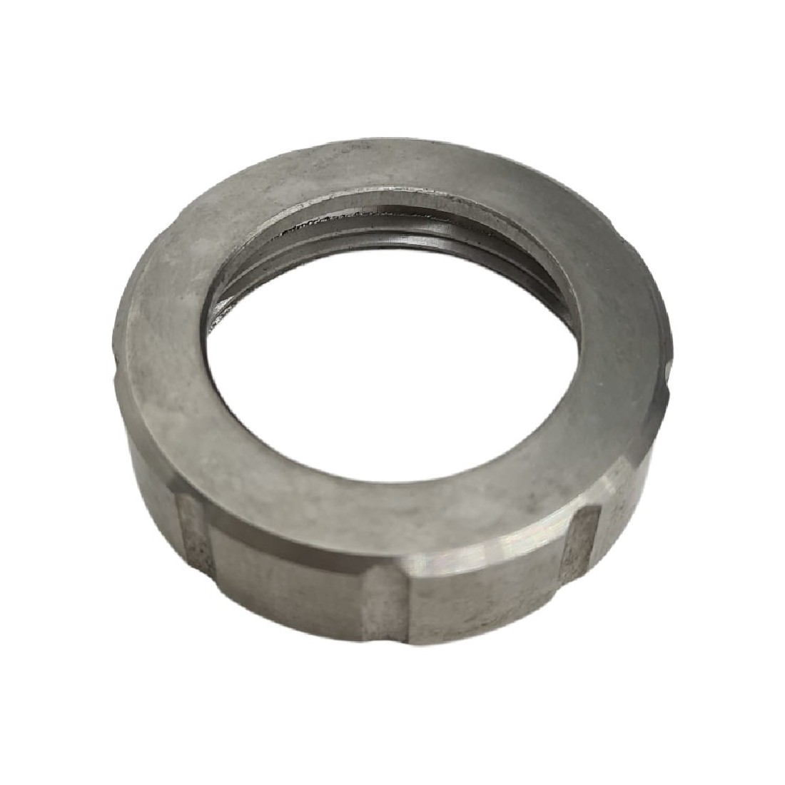 Tuerca Acero Inoxidable Dosificadora de Churros ØInterior 39,5mm H14mm Paso Rosca 2,5