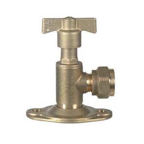 Válvula de entrada manual con pletina orientable 1"