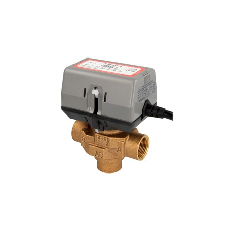 Válvula motorizada de 3 vías 3/4 'con interruptor de límite - HONEYWELL