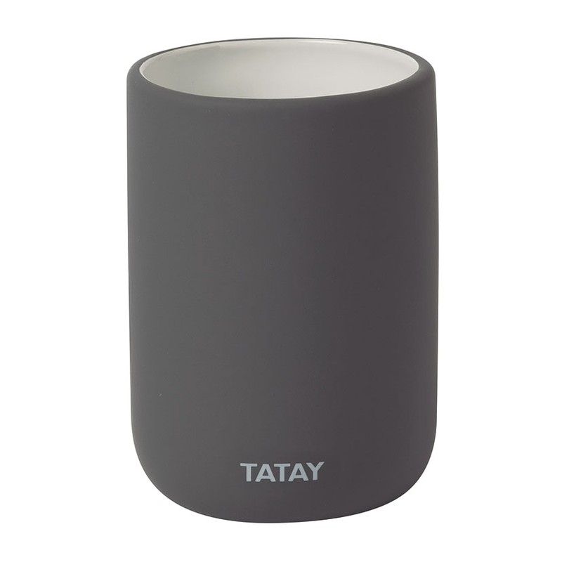 Vaso Portacep. Soft Gris Antracita Tatay 210Y22 Tatay