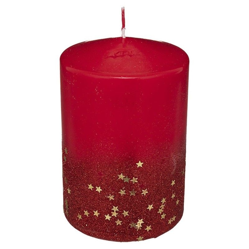 Vela 15X10 Cm. Roja