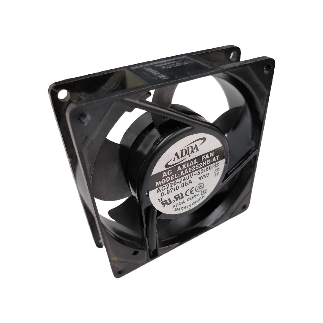 ventilador axial L 92mm An 92mm H 25mm 230VAC 601055