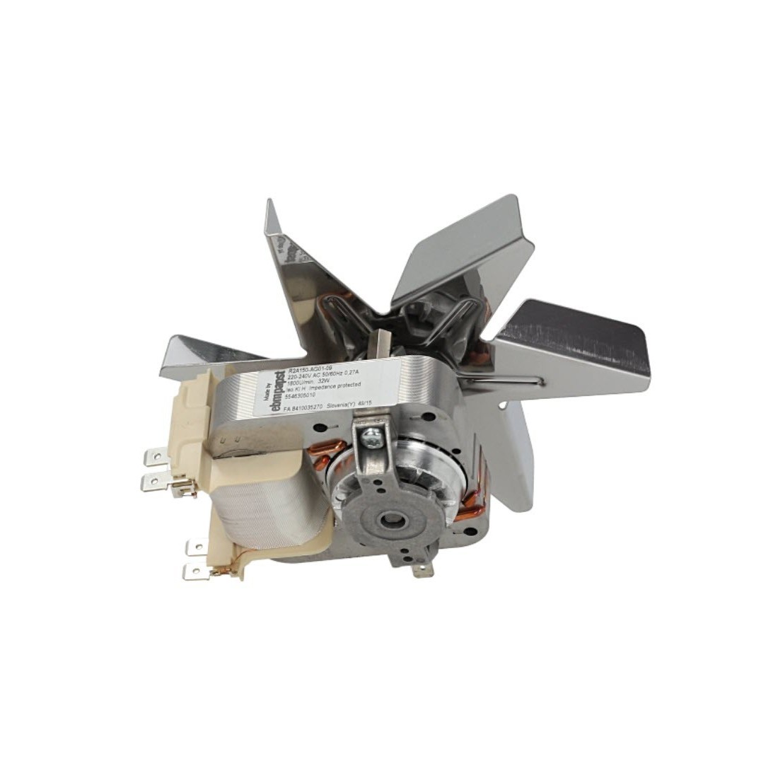 ventilador de aire caliente 230 V 32 W 0,27 A sujeción 2 orificios 1800 rev/min Rieber