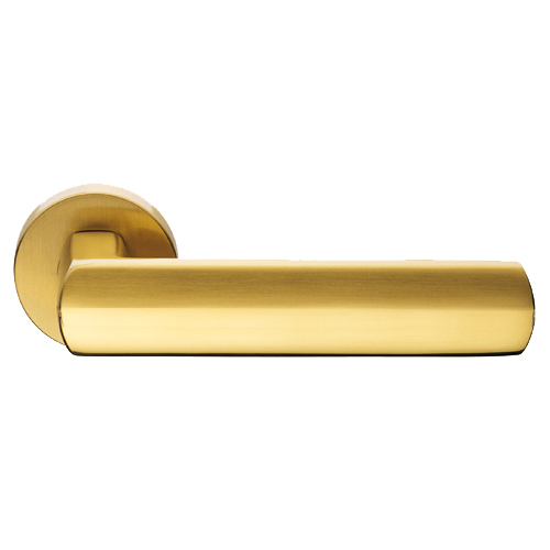 Manivelas con roseta - Juego Manivelas con Roseta Vita Oro Satinado