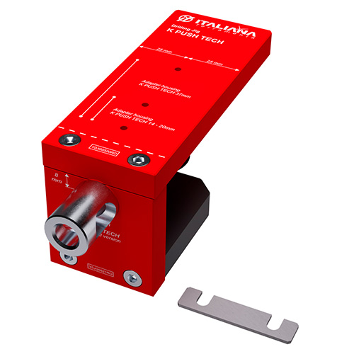Varios - Herramientas - Plantilla Pulsador K-PUSH Panel 16 y 18 mm