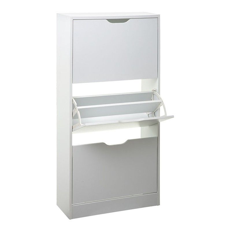 Zapatero Pared 3 Puertas Blanco 418Y87